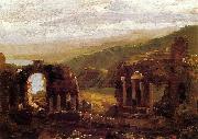 Thomas Cole Ruins of Taormina Germany oil painting artist